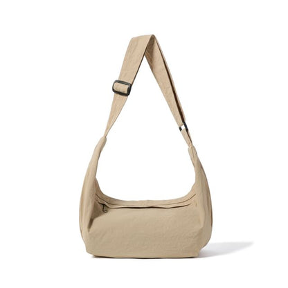Plain Fabric Crossbody Bag
