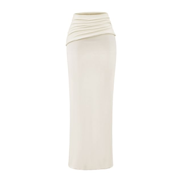 Maxi Bodycon Skirt High-Waisted