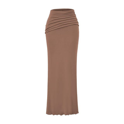 Maxi Bodycon Skirt High-Waisted