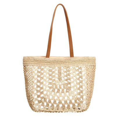 Straw Woven Tote Bag