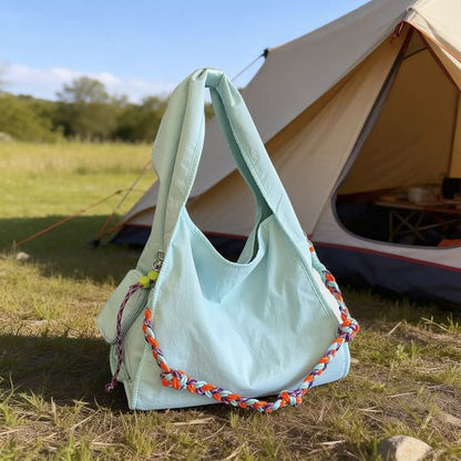 Plain Nylon Tote