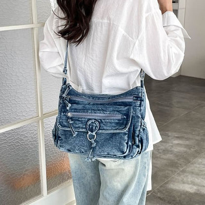 Denim Shoulder Bag