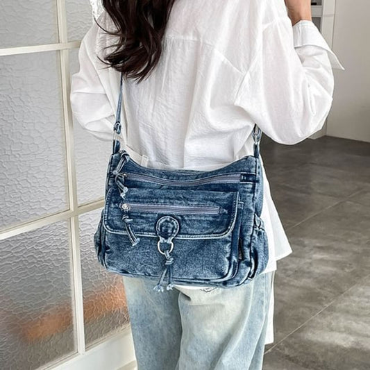 Denim Shoulder Bag