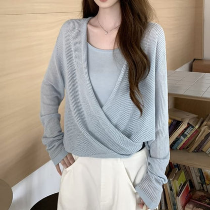 Camisole and Wrap Shrug Set