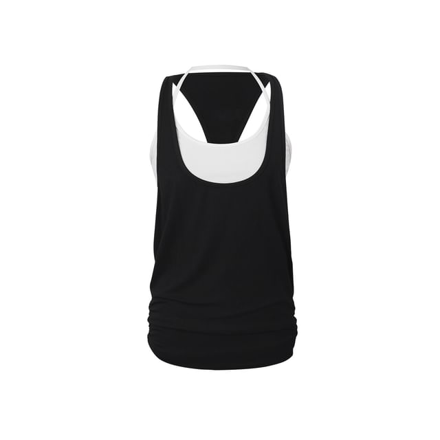 Mock Neck Two-Piece Tank