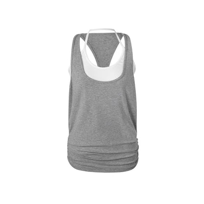 Mock Neck Two-Piece Tank