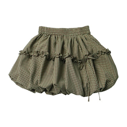 Crop Polo & Mini Skirt Set