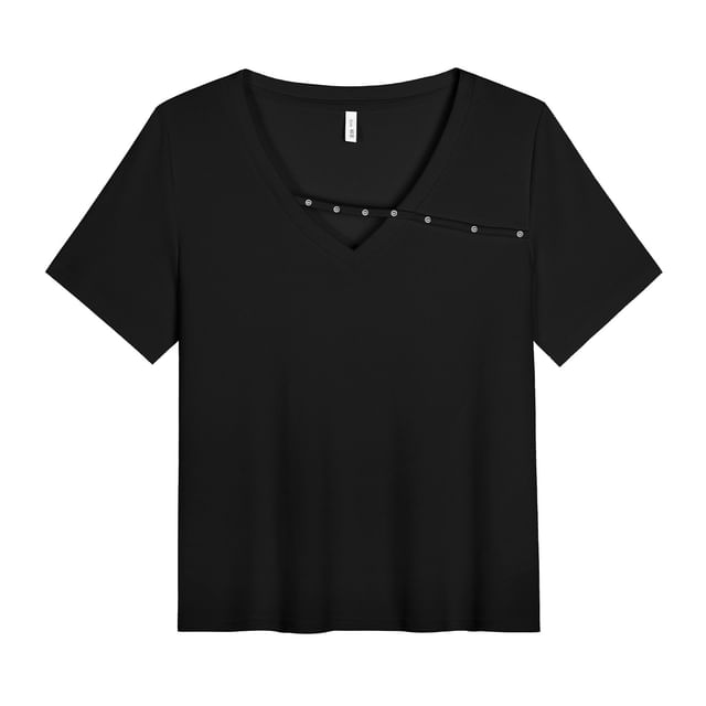 V-Neck Short-Sleeve Tee