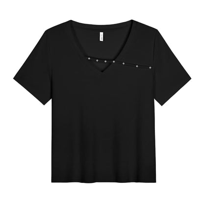 V-Neck Short-Sleeve Tee