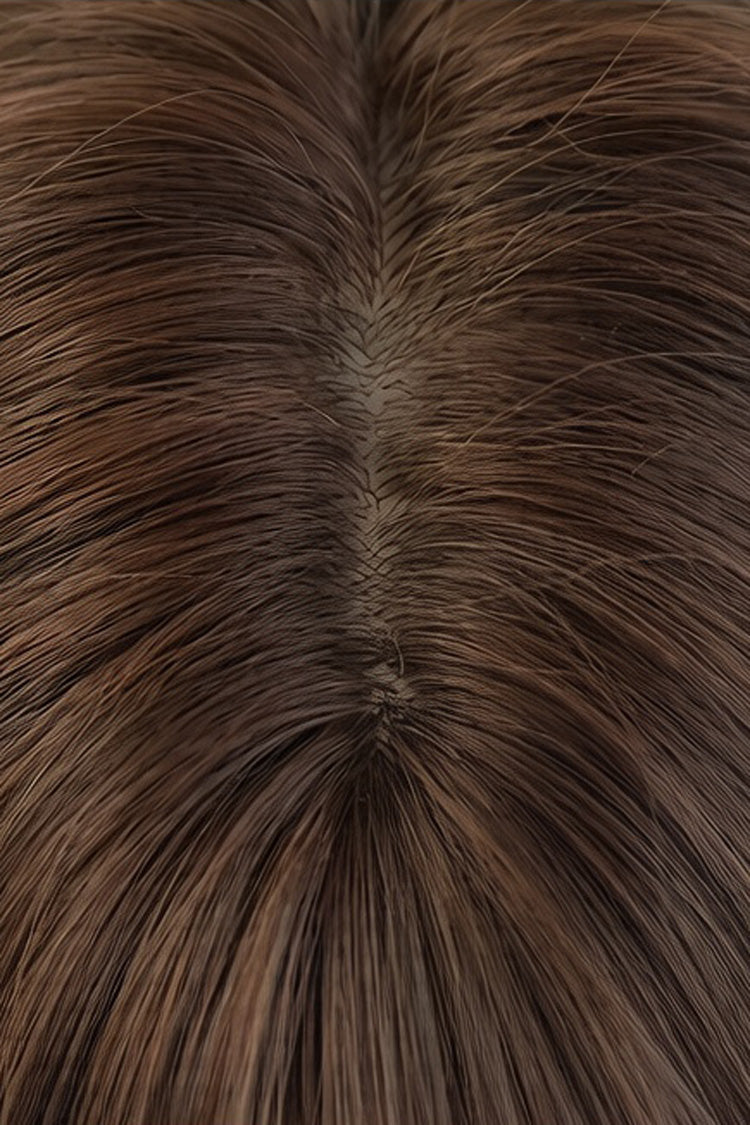Loose Wave Tea Brown Princess Wig with Long Curls