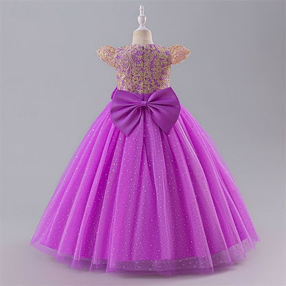 Kid's Girls' Flower Dress Girl Princess
