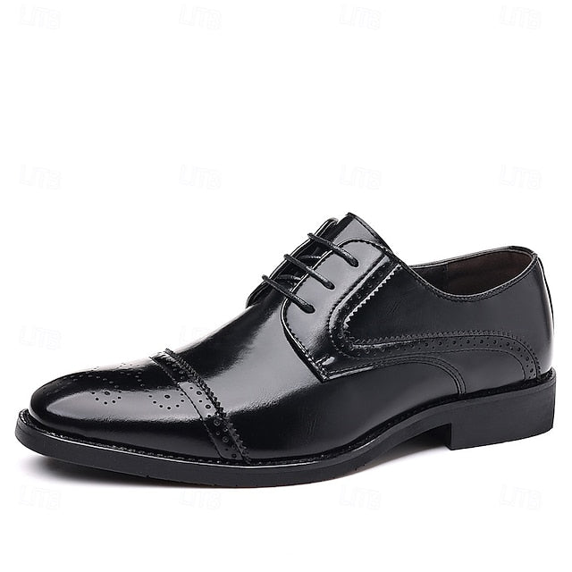 with Color-Blocked Black White Shoes Men's and