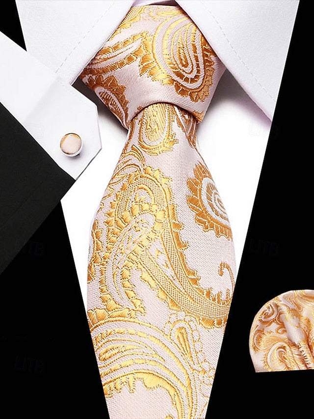 Set Checkered Men's Purple – Square Silk Tie and Pocket