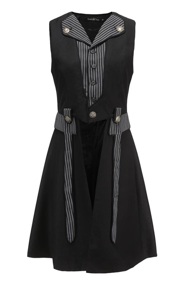Gothic Ouji Long Coat with Retro Elegant Prince Style and Eternal Dawn Theme