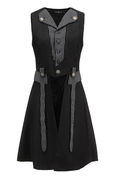 Gothic Ouji Long Coat with Retro Elegant Prince Style and Eternal Dawn Theme