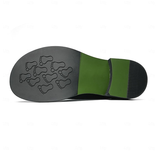 Oxford First Shoes- Genuine Cap Men's Leather Toe