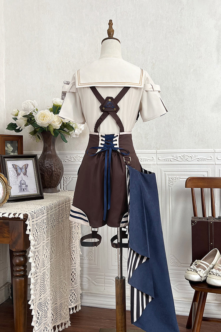Wonder Equipment Inventor Ouji Punk Lolita Bib Shorts