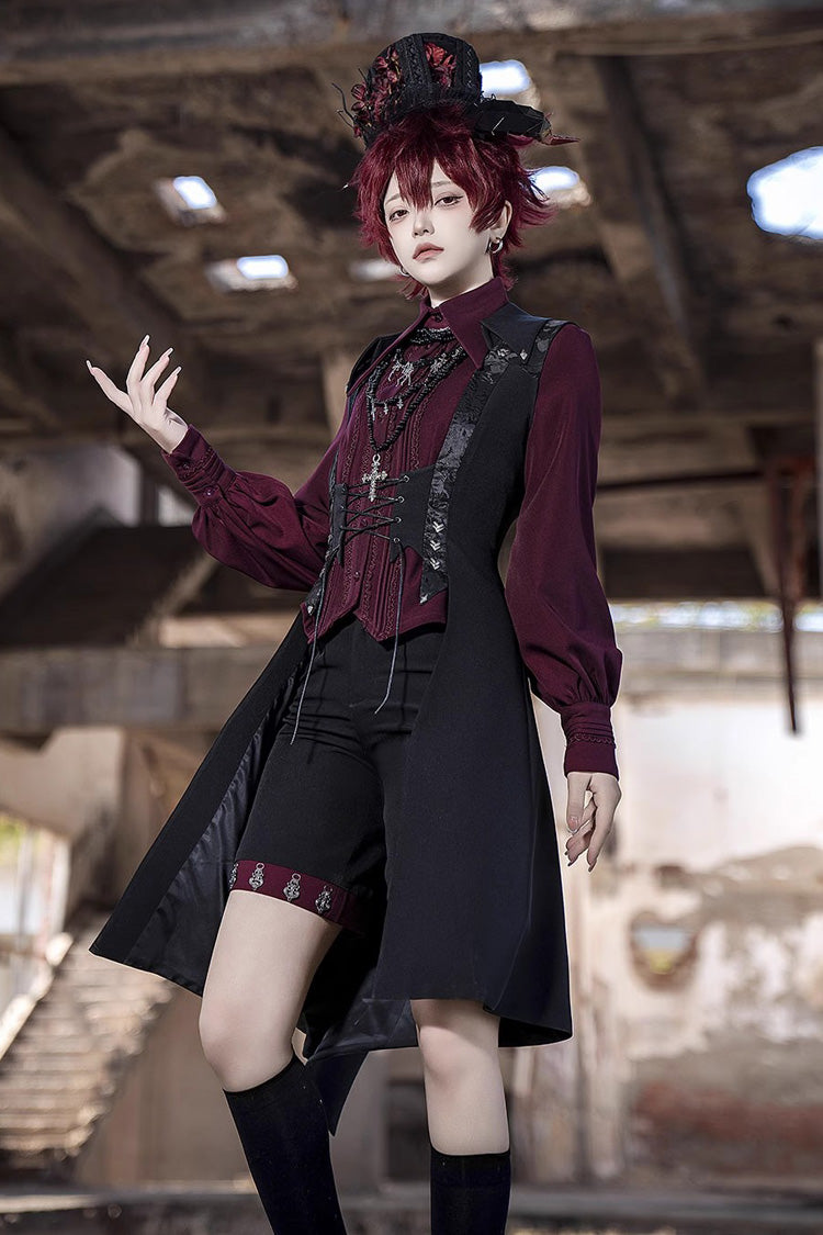 Prince Ouji Lolita Shorts - Vintage Gothic Slim Fit
