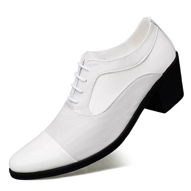 Lace-Up – Leather Stylish Patent Shoes Formal Men's