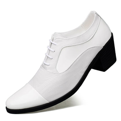 Lace-Up – Leather Stylish Patent Shoes Formal Men's