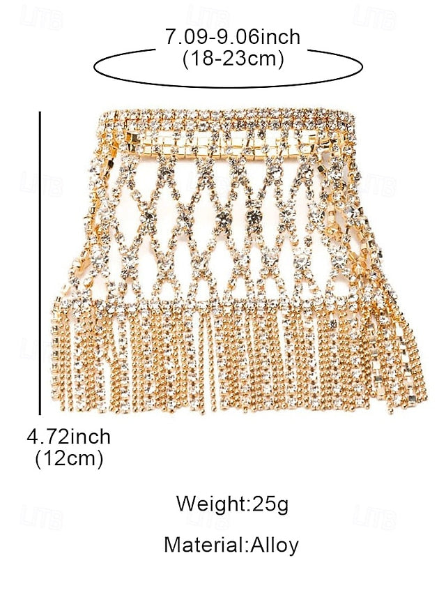 Hand Luxury Chain Women's Crystal – Bracelet Rhinestone