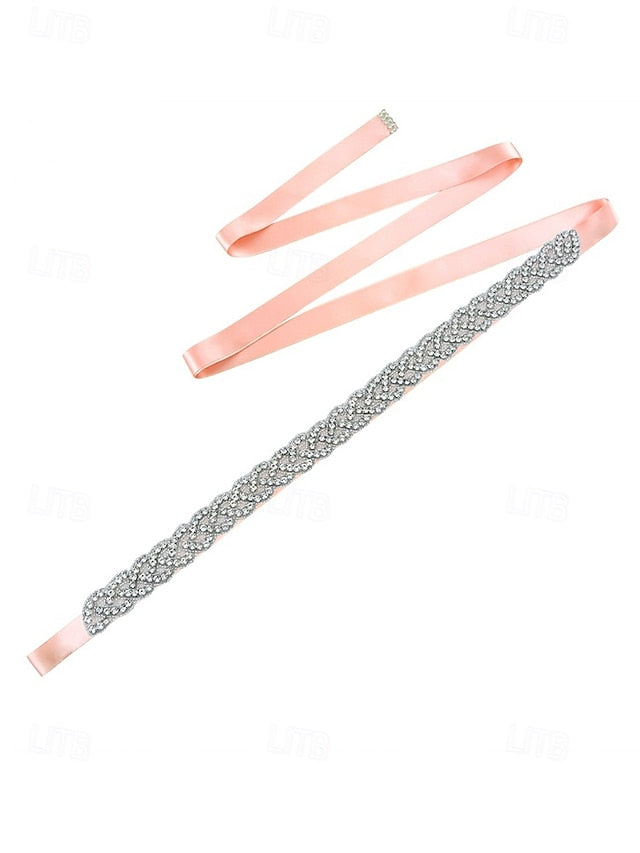 Waistband Bridal Elegant – Rhinestone Wedding Crystal