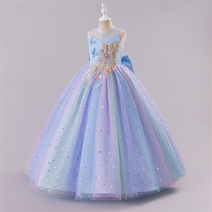 Girl Kid's Flower Dress Girls' Princess