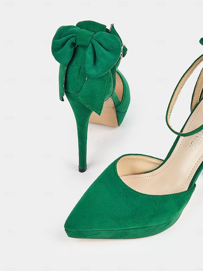 with Heels Platform Ankle Stiletto Elegant Women's Strap