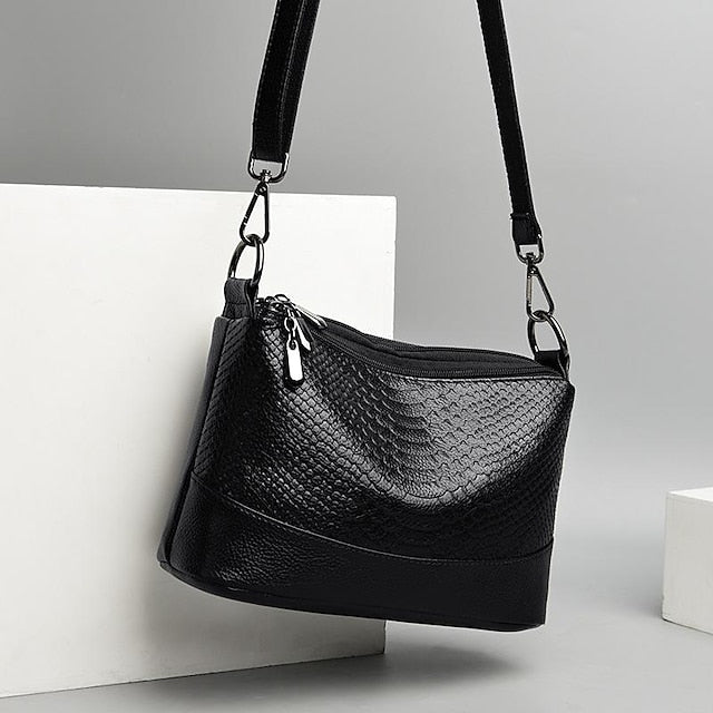 Leather Hobo Crossbody Bag Shoulder PU Women's