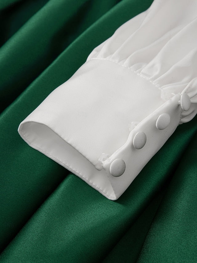 Dress Floor Split Gown A-Line Formal Guest Evening High Wedding