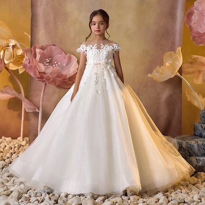 Communion Flower Girl Party Kids Girls' Dress First