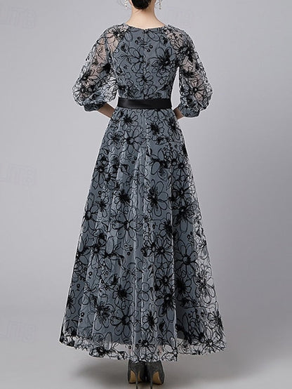 Mother A-Line Dress Formal the Elegant of Vintage Bride