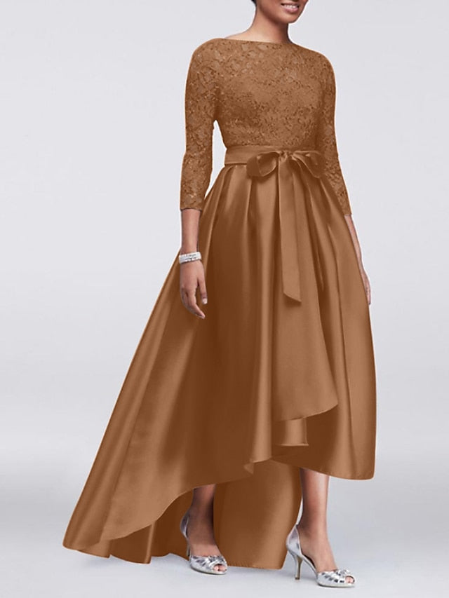 the Bride Mother of Size Wedding Dress Plus Elegant A-Line Guest