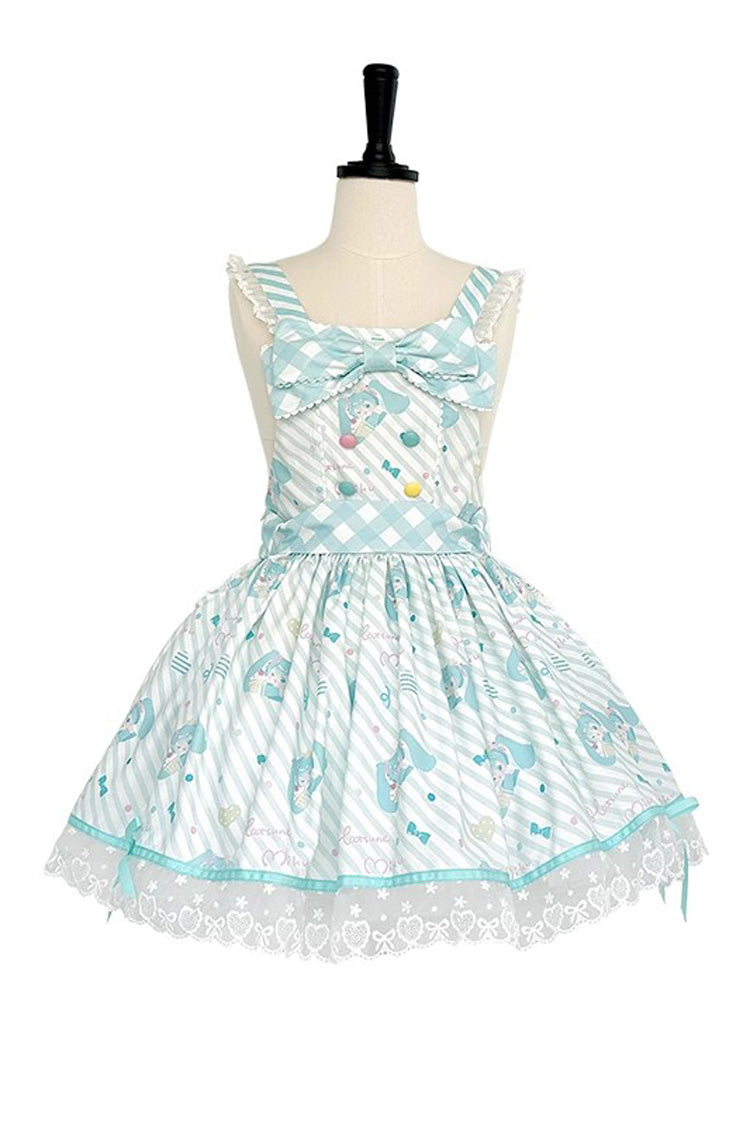 Hatsune Miku Lace Strap Sweet Lolita Jumper Dress