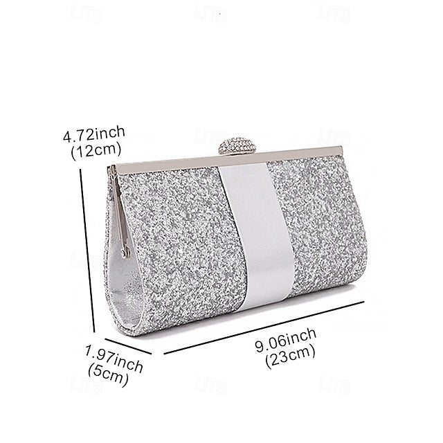 Clutch Bags PU Bag Polyester Shoulder Women's Evening