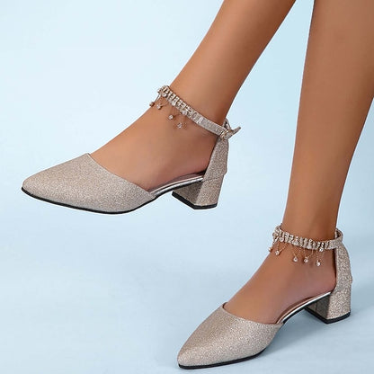 Women's Pumps Bridesmaid Wedding Shoes Bridal Elegant