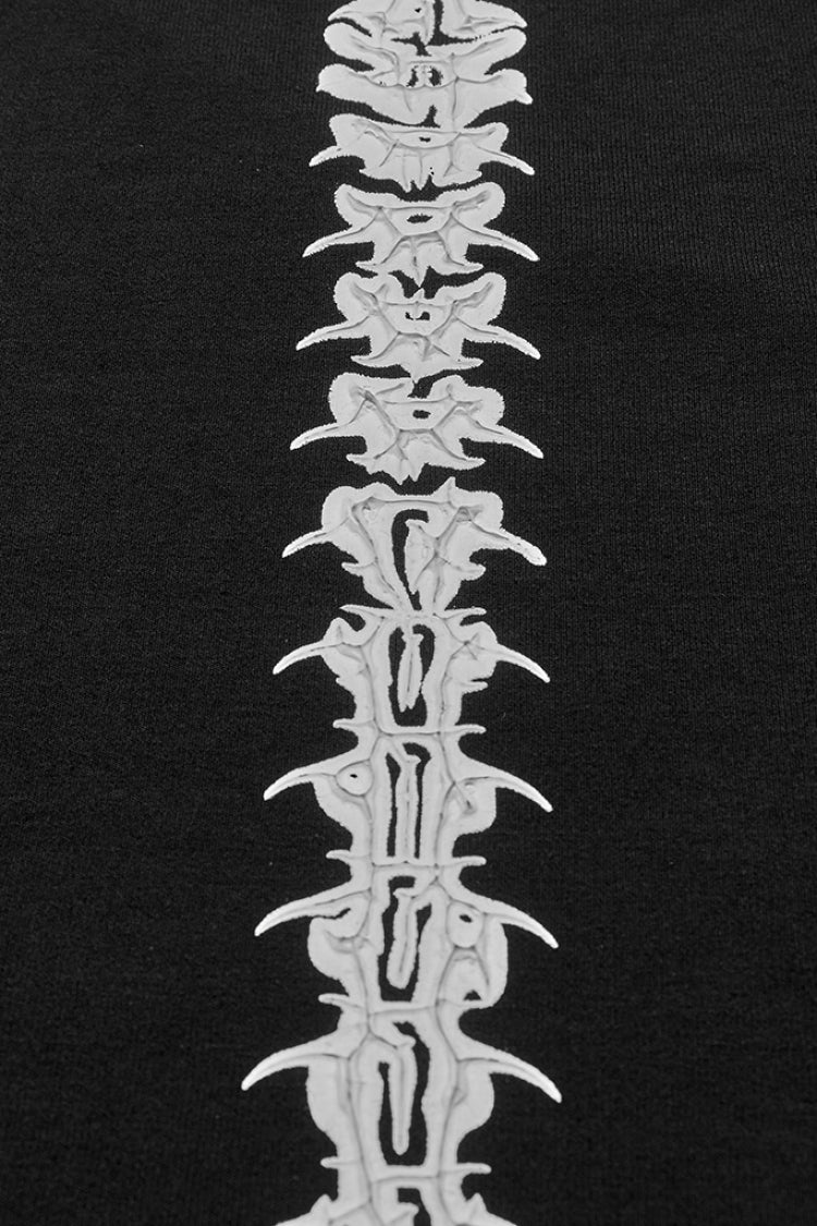 Cutout Skeleton Dress for Women - Gothic Hollow Design