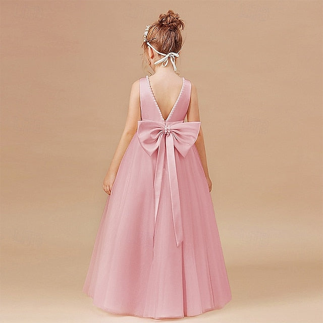 Girls' Girl Dress Princess Kid's Flower