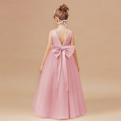 Girls' Princess Girl Kid's Flower Dress