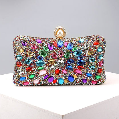 Wristlet Clutch Evening Women's Bags Bag Polyester