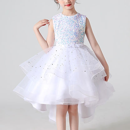 Princess Party Girl Girls' Flower Dress