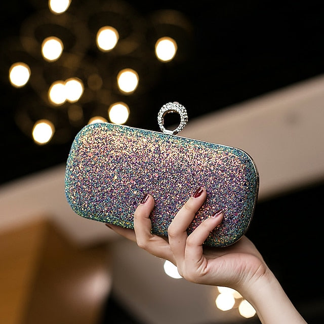 Bags Wristlet Bag PU Evening Clutch Women's Leather