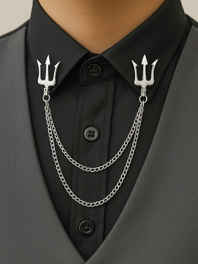 Collar Alloy Reindeer Men's Christmas – Elegant Pins