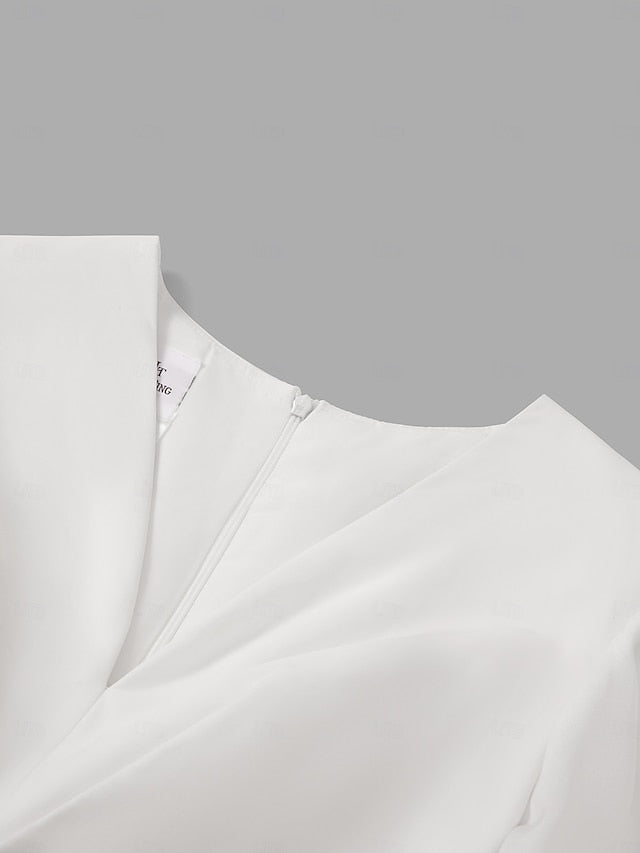 Dress Floor Split Gown A-Line Formal Guest Evening High Wedding