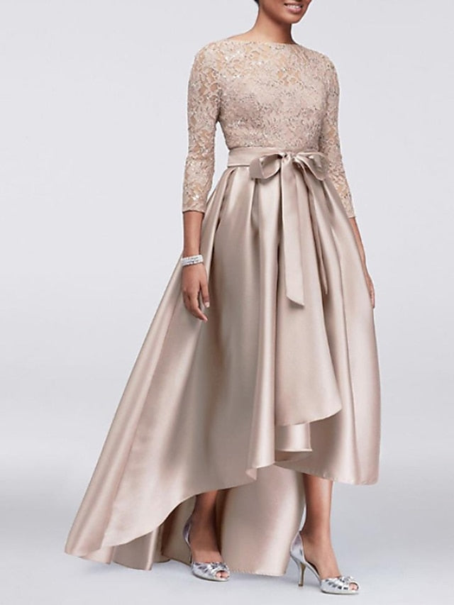 the Bride Mother of Size Wedding Dress Plus Elegant A-Line Guest