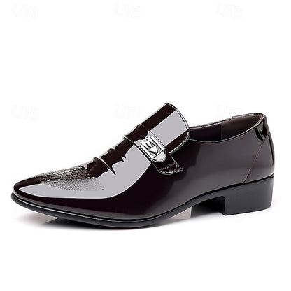 Shoes – Slip-On Patent Classic Men's Leather
