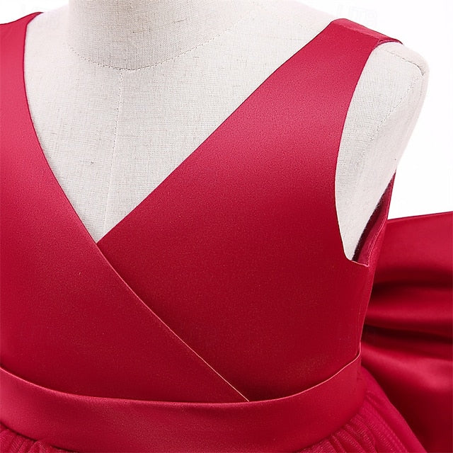 Girls' Princess Flower Dress Girl Kid's