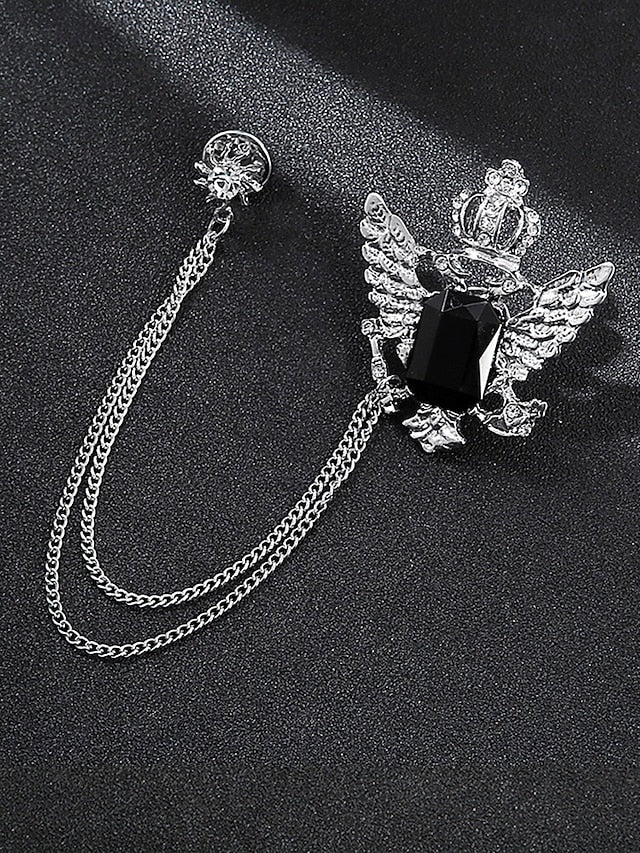 Men's with Lapel Pin Christmas Brooch Deer