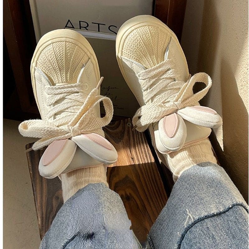 Bunny Rabbit Ear Sneakers Shoes