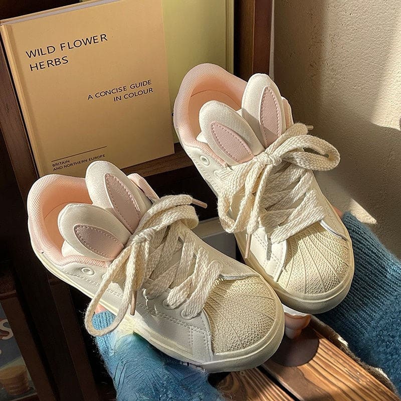 Bunny Rabbit Ear Sneakers Shoes